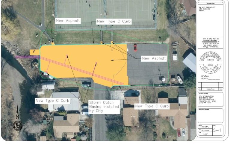 41st Parking Lot Reconstruction