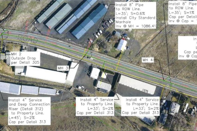 SW Tutuilla Road Sewer Line Project
